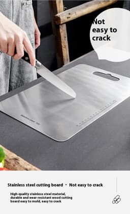 image-Household Stainless Steel Cutting Board Cut Vegetables