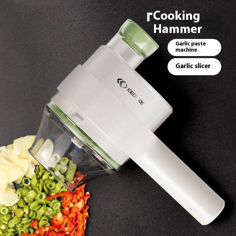 image-Gatling Chopper Wireless Electric Garlic Grinder