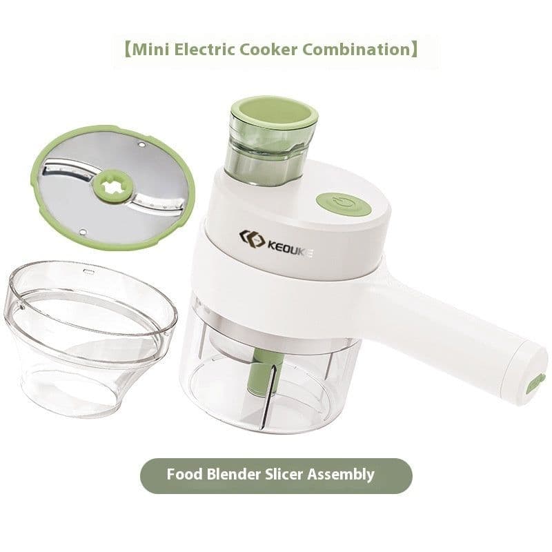 image-Gatling Chopper Wireless Electric Garlic Grinder