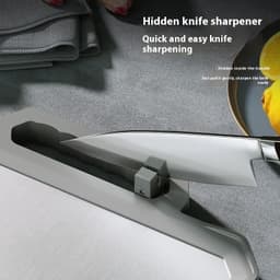 image-Double-sided Antibacterial Kitchen Household Stainless Steel Cutting Board