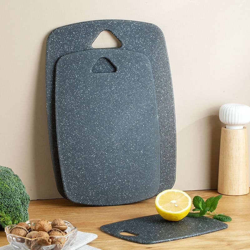 image-Marbling Plastic Kitchen Chopping Board Suit