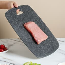 image-Marbling Plastic Kitchen Chopping Board Suit