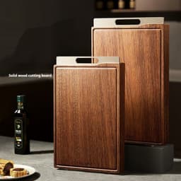 image-Household Kitchen Chopping Board Solid Wood Cutting Board Anti-mildew Antibacterial