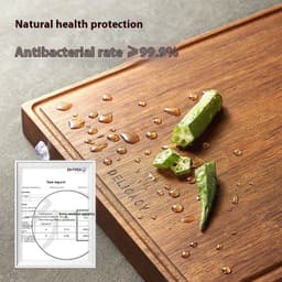 image-Household Kitchen Chopping Board Solid Wood Cutting Board Anti-mildew Antibacterial