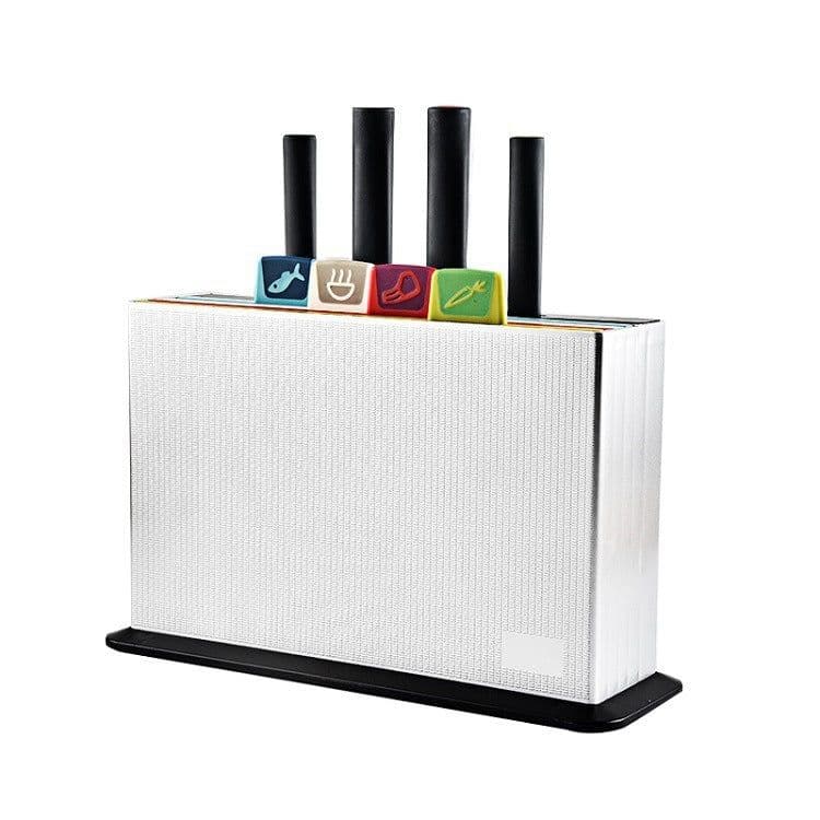 image-Kitchen Nine-piece Set Stainless Steel Knife Set