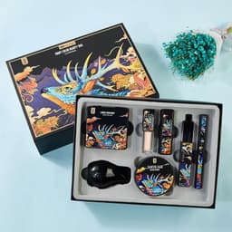 image-Mushroom Head Cushion Eyeliner Lipstick Makeup Seven-Piece Set