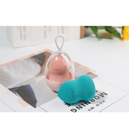 image-Professional Cosmetic Puff Non-latex Makeup Sponge Face Foundation Concealer Powder Cream Blending Sponges Set