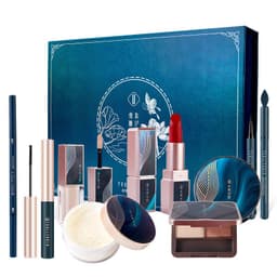 image-A Box Of Eight-Piece Floral Jade Jade Makeup Set