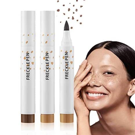 image-Natural Freckle Pen Faux Freckles Makeup Pen Long Lasting Waterproof Neutral Lightweight Freckle Makeup Tool