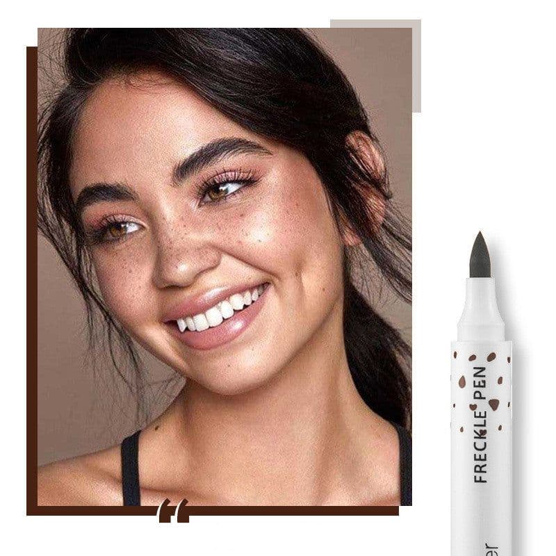 image-Natural Freckle Pen Faux Freckles Makeup Pen Long Lasting Waterproof Neutral Lightweight Freckle Makeup Tool