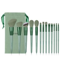 image-Beauty Brush Set Four Seasons Green 13 Makeup Brush Set Fix Quick-Drying Fiber Soft Hhair Wizard Of Oz