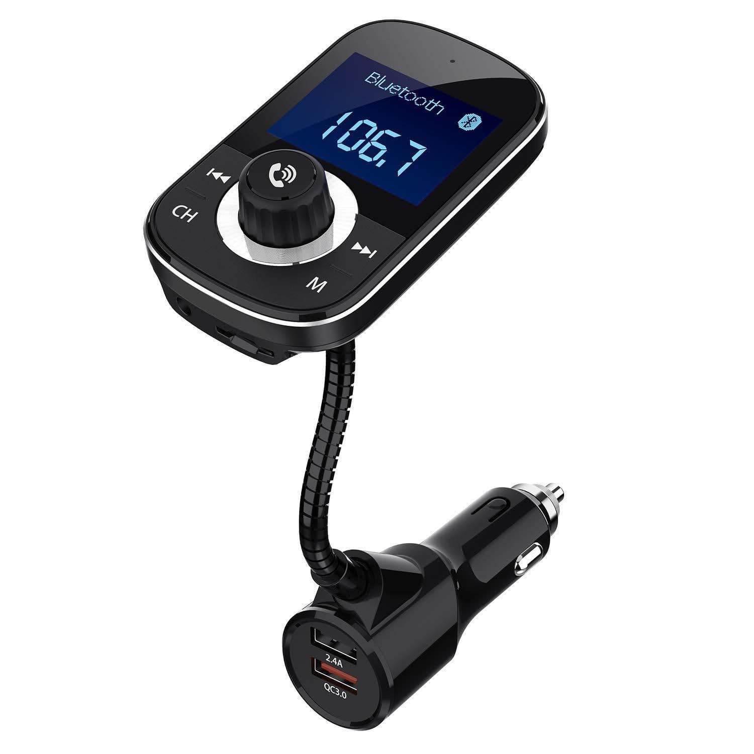 image-Large Screen Car MP3 Car Bluetooth Hands Free
