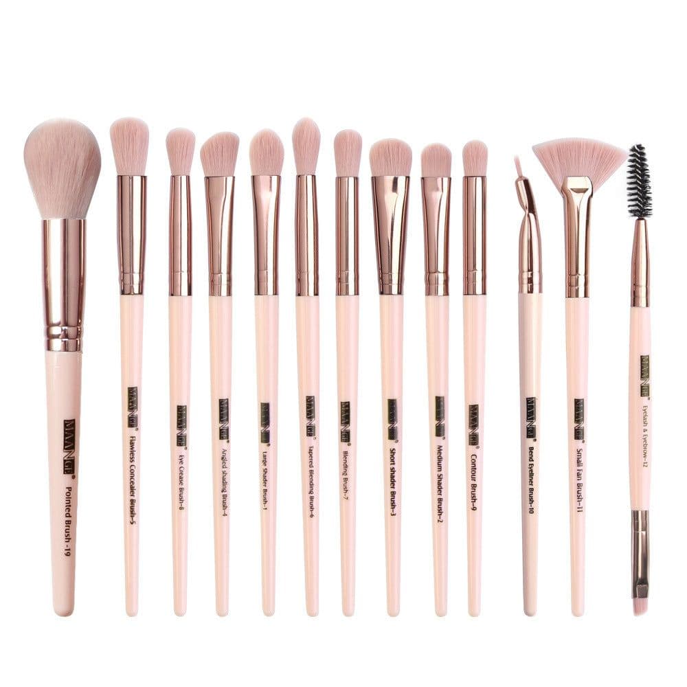 image-Factory Direct Sale Maange New Product 13 Eye Makeup Brush Set Eyeshadow Brush Beauty Tools Hot Sale