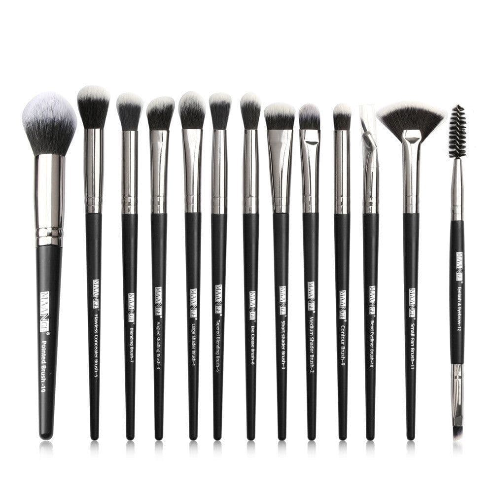 image-Factory Direct Sale Maange New Product 13 Eye Makeup Brush Set Eyeshadow Brush Beauty Tools Hot Sale