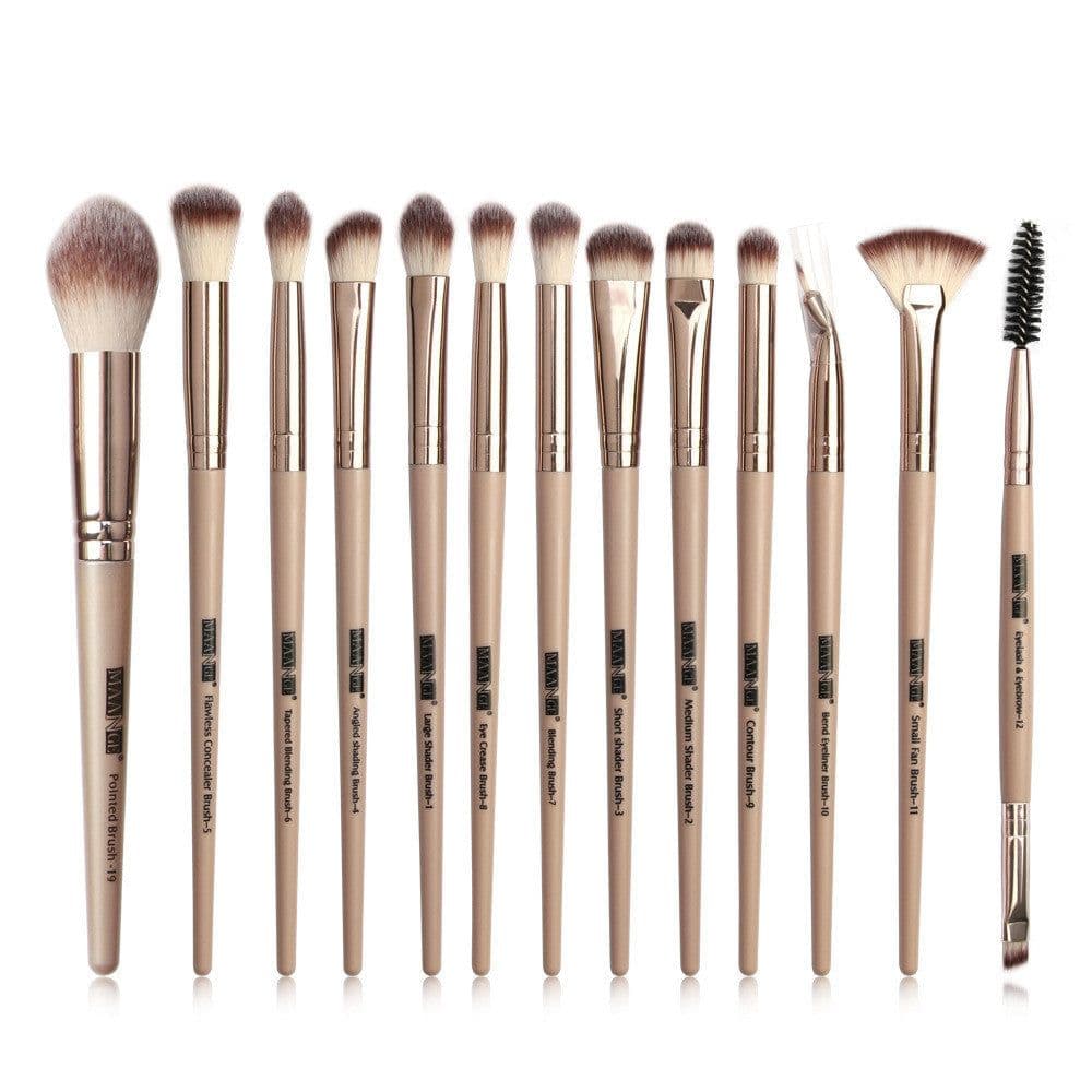 image-Factory Direct Sale Maange New Product 13 Eye Makeup Brush Set Eyeshadow Brush Beauty Tools Hot Sale
