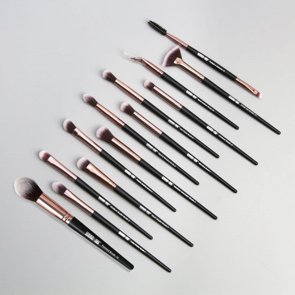 image-Factory Direct Sale Maange New Product 13 Eye Makeup Brush Set Eyeshadow Brush Beauty Tools Hot Sale