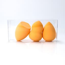 image-Super Soft Powder-free Makeup Egg Set, Wet And Dry Quiche Makeup Tool