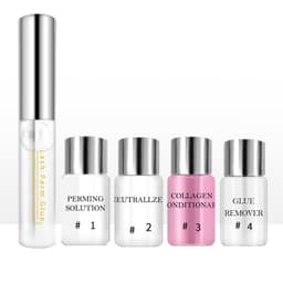 image-Phoenix New Barbie Curling Eyelash Set Perm Eyebrow Potion Glue Cold Perm Eyelash Supplies Tool