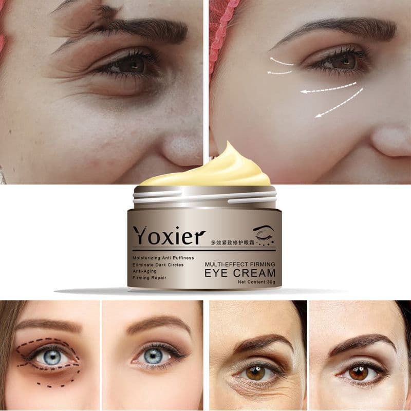 image-Yoxier Snail Eye Cream Peptide Collagen Dark Circles Korea Cosmetics Patch For Eye