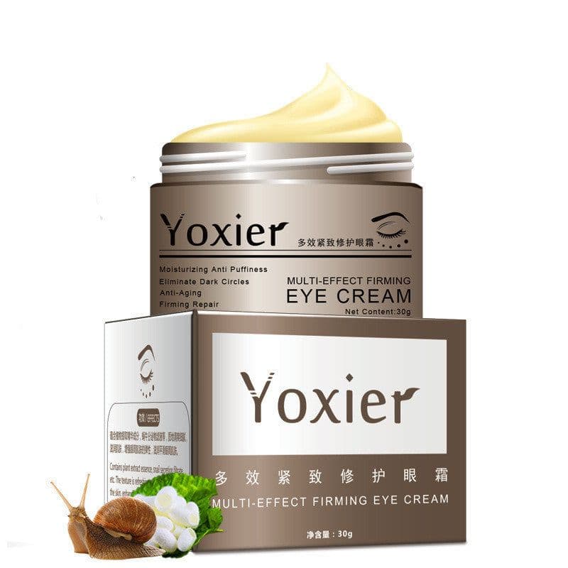 image-Yoxier Snail Eye Cream Peptide Collagen Dark Circles Korea Cosmetics Patch For Eye