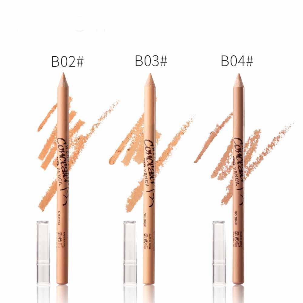 image-Concealer Pen Waterproof Concealer Concealer Foundation Cream Long Lasting Blemishes Acne Smoothing Moisturizing Makeup Pen