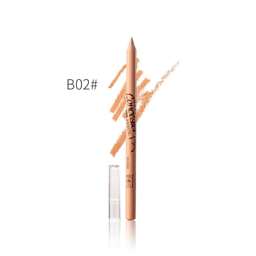 image-Concealer Pen Waterproof Concealer Concealer Foundation Cream Long Lasting Blemishes Acne Smoothing Moisturizing Makeup Pen