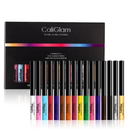 image-Non Smudge Waterproof Long Lasting Fine 16 Color Liquid Eyeliner Set
