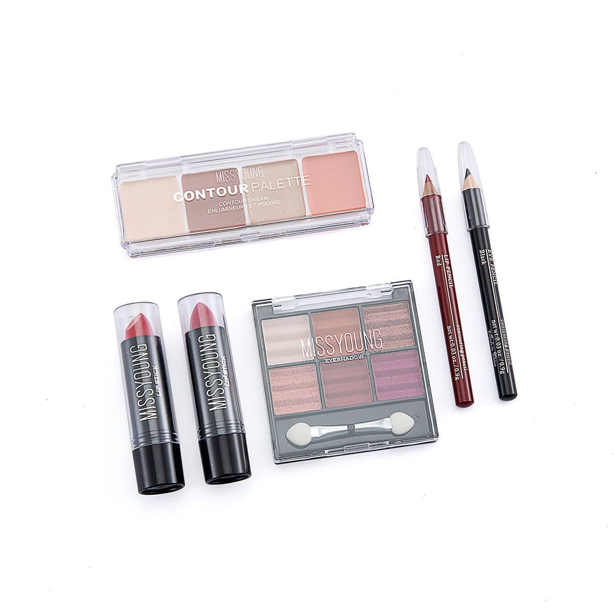image-Contouring Balm Eyeshadow Palette Lipstick Cosmetic Set