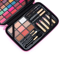 image-Lipstick Lip Glaze Eyebrow Pencil Highlighter Set