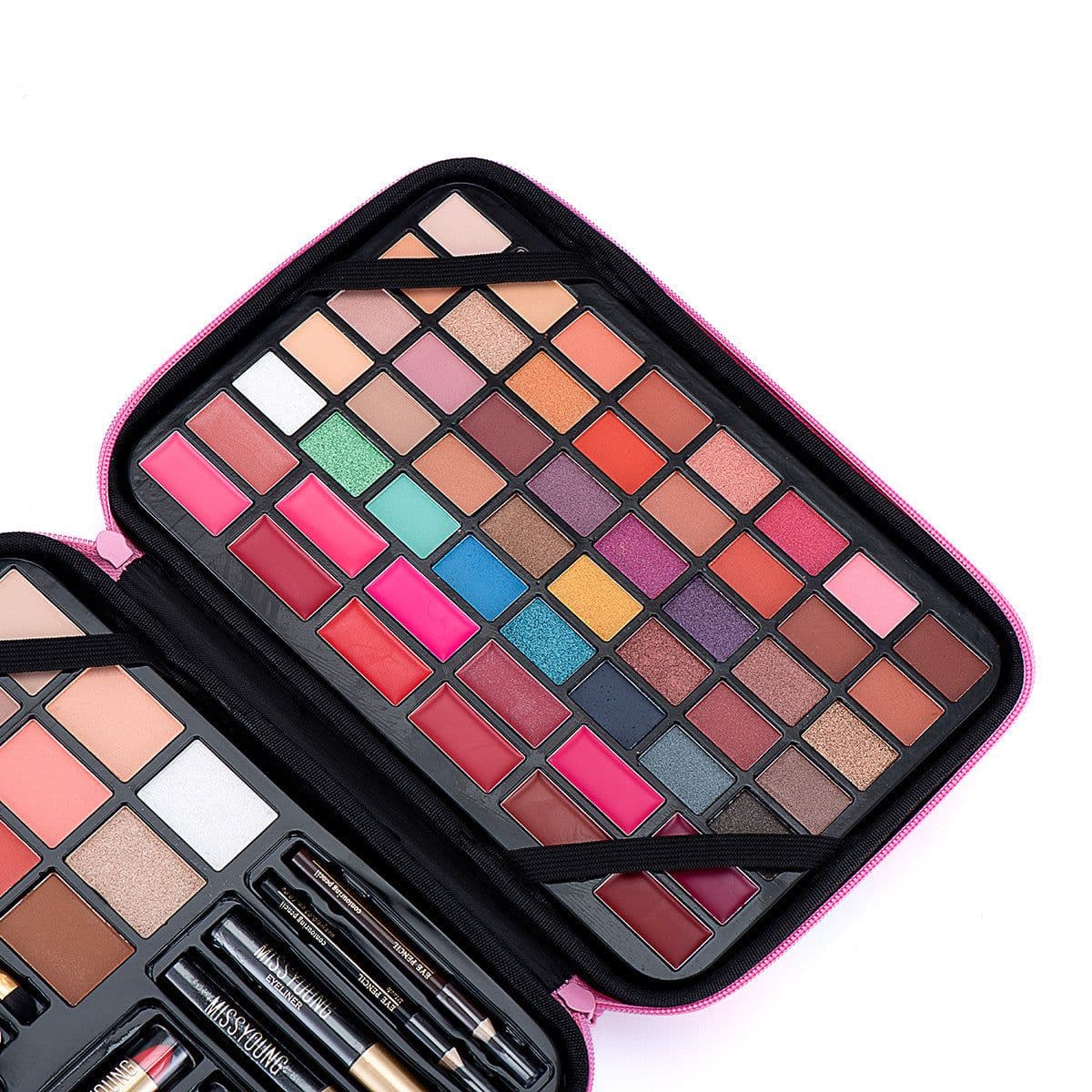 image-Lipstick Lip Glaze Eyebrow Pencil Highlighter Set