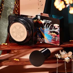 image-Elk Makeup Nine-piece Set Makeup Powder Air Cushion BB Cream Lipstick Affordable Makeup Set