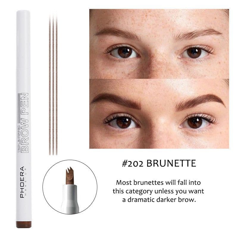 image-Creative Makeup Three Comb Eyebrow Pencil