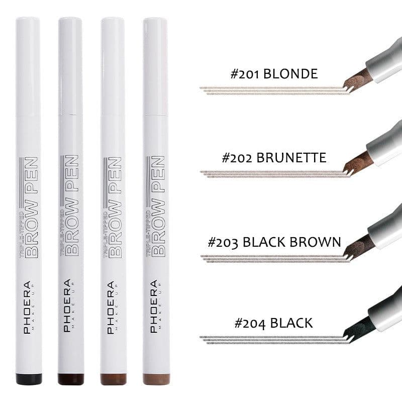 image-Creative Makeup Three Comb Eyebrow Pencil