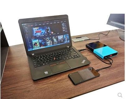 image-Solderless Laptop Mobile Power Supply With Battery Box