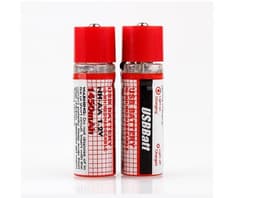 image-2 x USB AA 1450mAh 1.2V Ni-MH Rechargeable Batteries