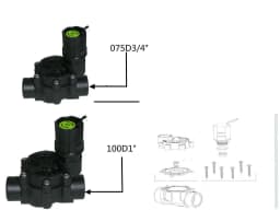 image-Automatic Control Irrigation Solenoid Valve For Courtyard Villa Roof Balcony
