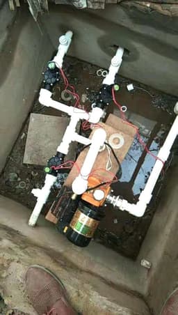 image-Automatic Control Irrigation Solenoid Valve For Courtyard Villa Roof Balcony