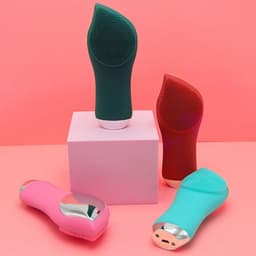 image-Cleansing Device Pore Cleaner Electric Silicone Cleansing Device To Blackheads