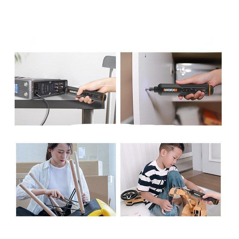 image-Small Mini Cordless Screwdriver Precision Multi-function