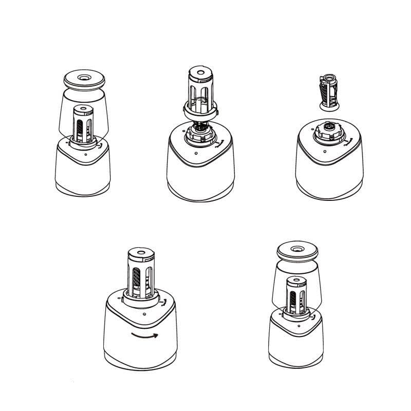 image-Pencil Sharpener Tool Holder Automatic Pencil Sharpener Electric Pencil Sharpener Spare Tool Holder