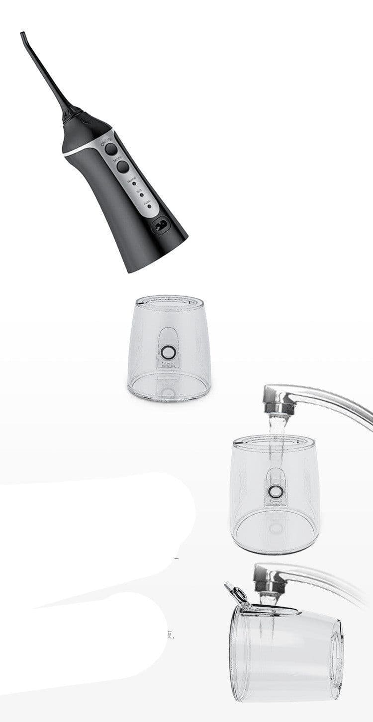 image-Portable Dental Flusher, Dental Scaler, Dental Scaler, Water Floss, Household Dental Scaler