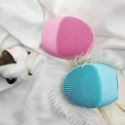 image-Electric Ultrasonic Beauty Apparatus Electric Silicone Brush