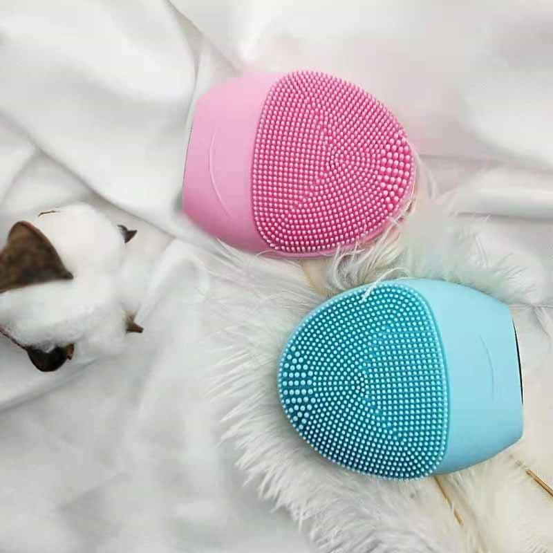 image-Electric Ultrasonic Beauty Apparatus Electric Silicone Brush