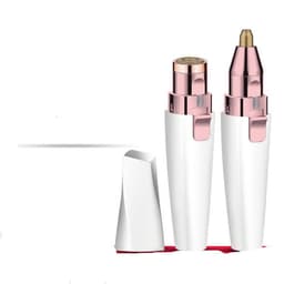 image-USB Charging Lipstick Shaver 2 In 1 Mini Electric Eyebrow Trimmer Facial Shaver Hair Removal Instrument