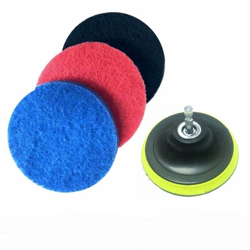 image-Electric Scouring Pad, Electric Cleaning Brush, Floor Tile Cleaning Artifact