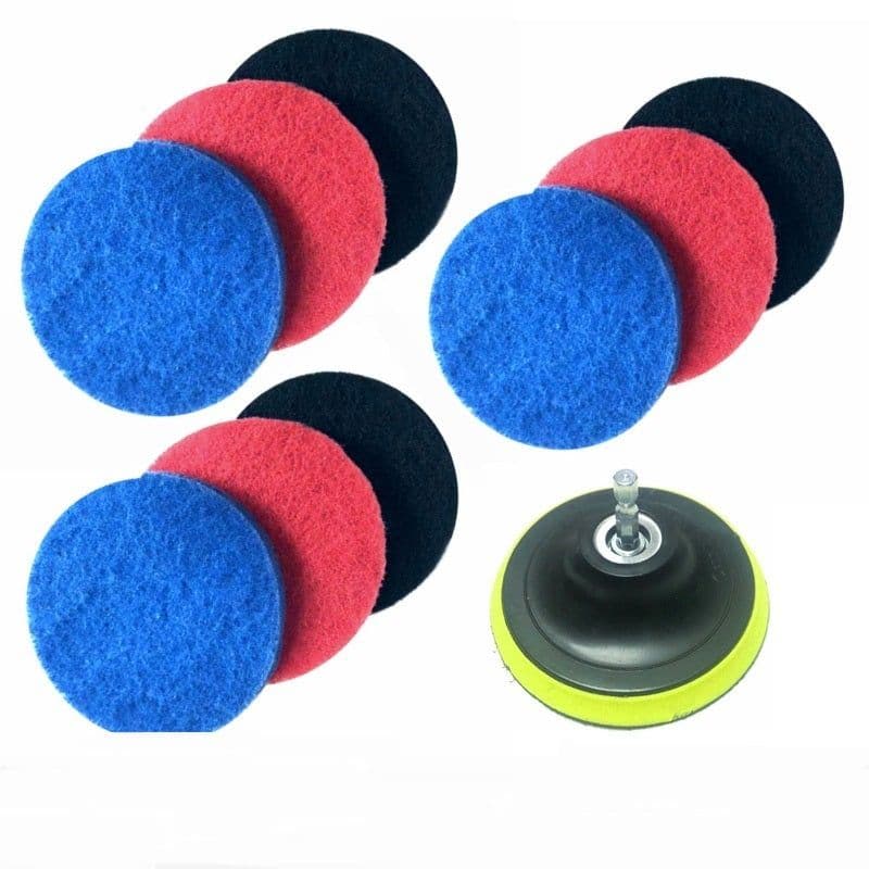 image-Electric Scouring Pad, Electric Cleaning Brush, Floor Tile Cleaning Artifact