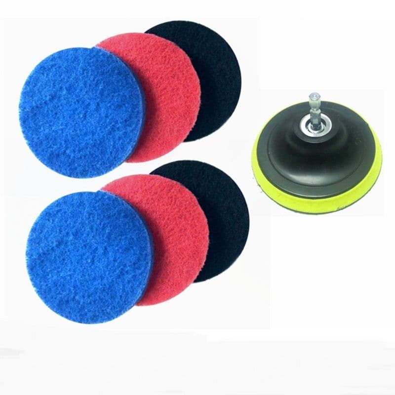 image-Electric Scouring Pad, Electric Cleaning Brush, Floor Tile Cleaning Artifact