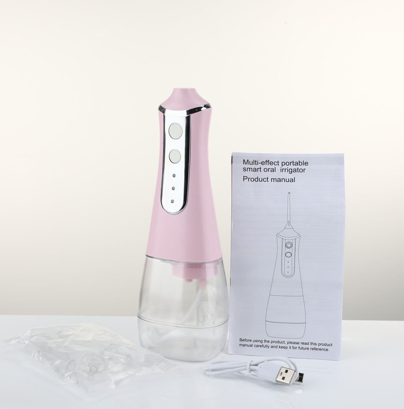 image-Water Flossing Dental Cleaning Machine Portable Electric Household Oral Cleaning