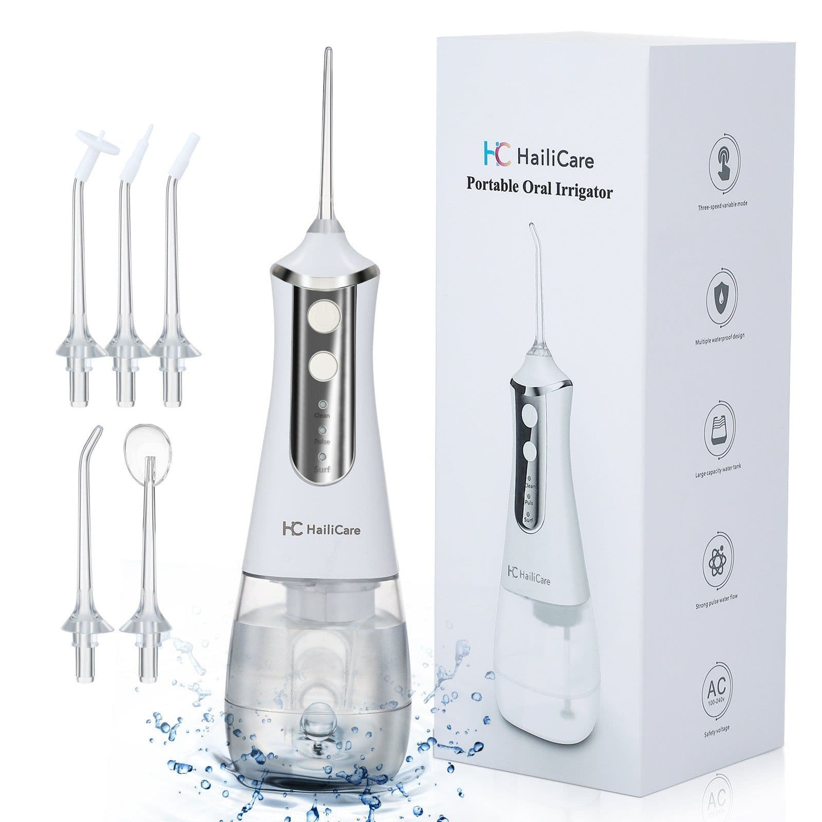 image-Water Flossing Dental Cleaning Machine Portable Electric Household Oral Cleaning