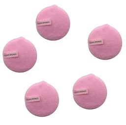 image-Magic Lazy Water Makeup Remover Powder Puff Short Hair Round Face Wash Makeup Remover Sponge